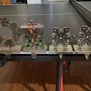 Festive Holiday Stocking Holders